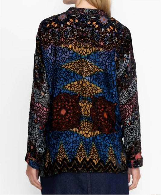 Johnny Was - Audrey Oversized Burnout Shirt