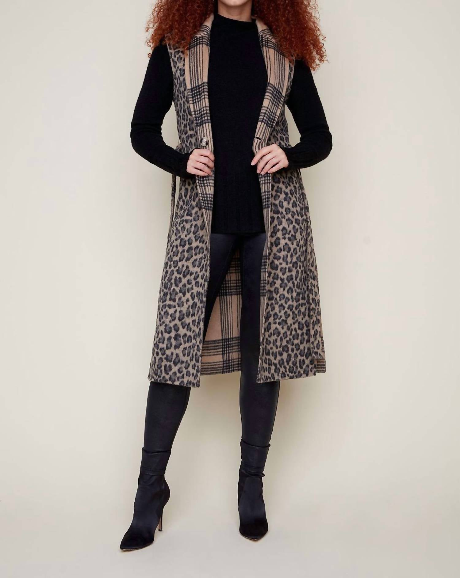 Renuar - Reversible Belted Vest