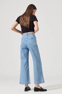 ROLLA'S Sailor Wide Leg Jeans in blue - women's jeans - detail view