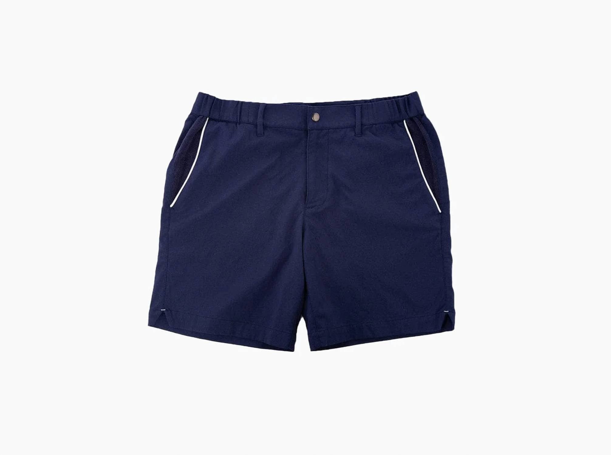 Criquet Court Shorts in navy - men's shorts - view 4