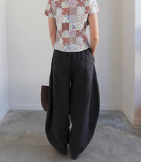 Collective - Quilted Pattern Floral Tee Shirt
