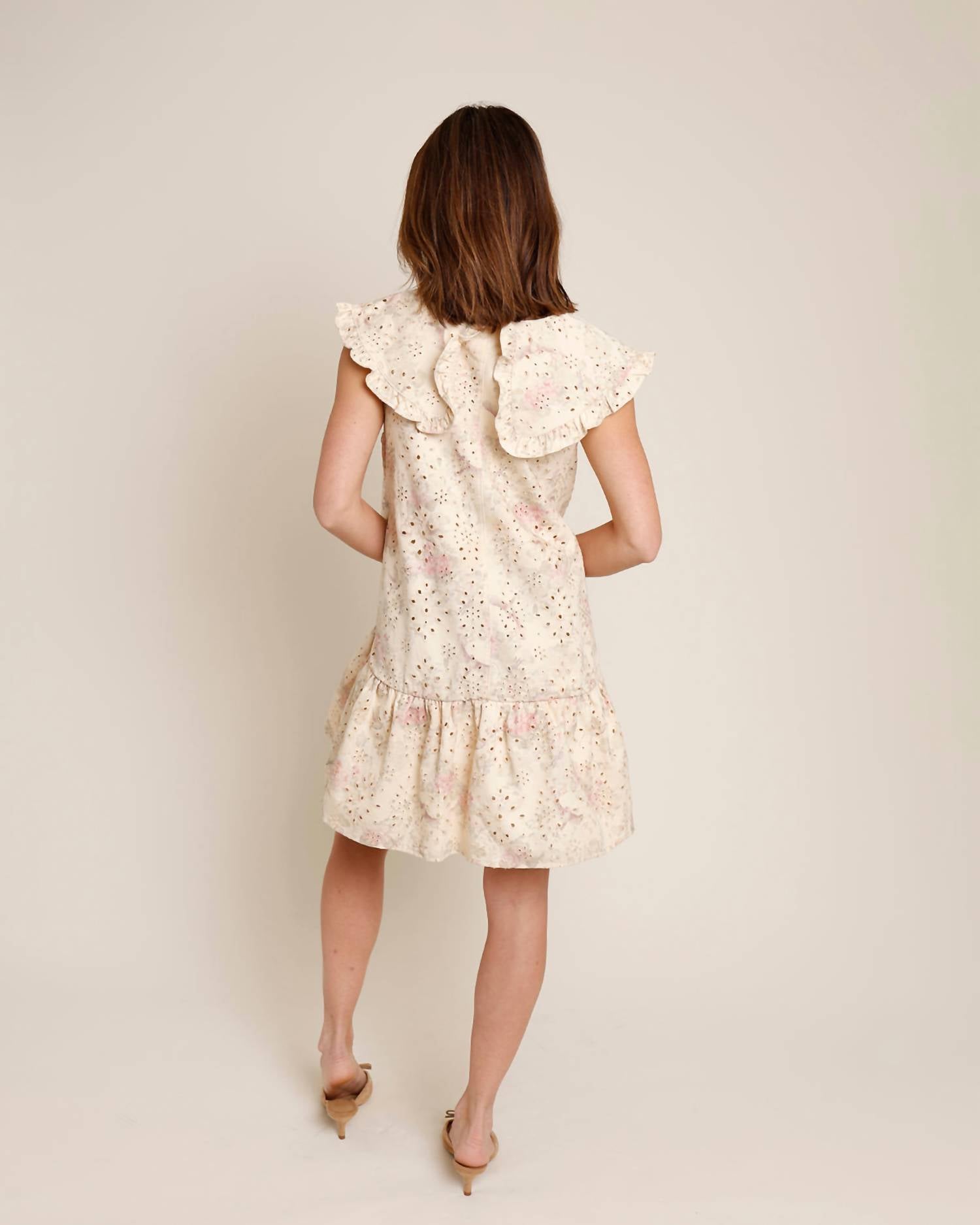 Sofie The Label - Sweetheart Eyelet Drop Waist Dress