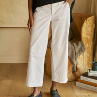 Frank & Eileen - Westport Italian Wide Leg Chino Trouser