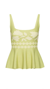 Misa Los Angeles - Miley Floral Knit Top