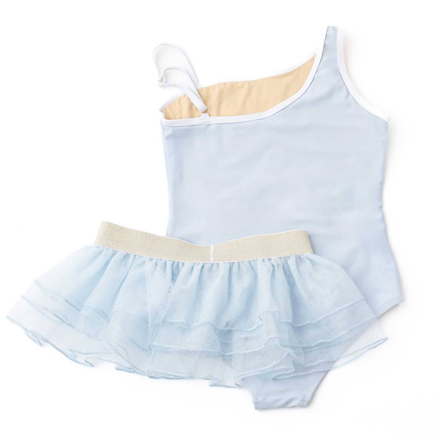 Shade Critters - Girls' Sequin Bow Swimsuit & Skirt Set