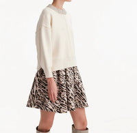 Theo The Label - Tyche Pleated Skirt