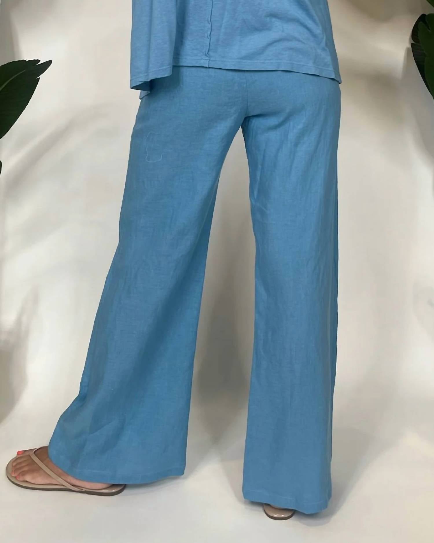 Fresh Laundry - Foldovers Linen Pant
