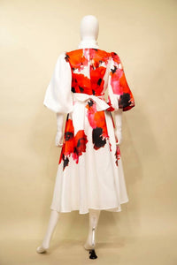 Samuel Dong - Double Wing Collar Coat Dress