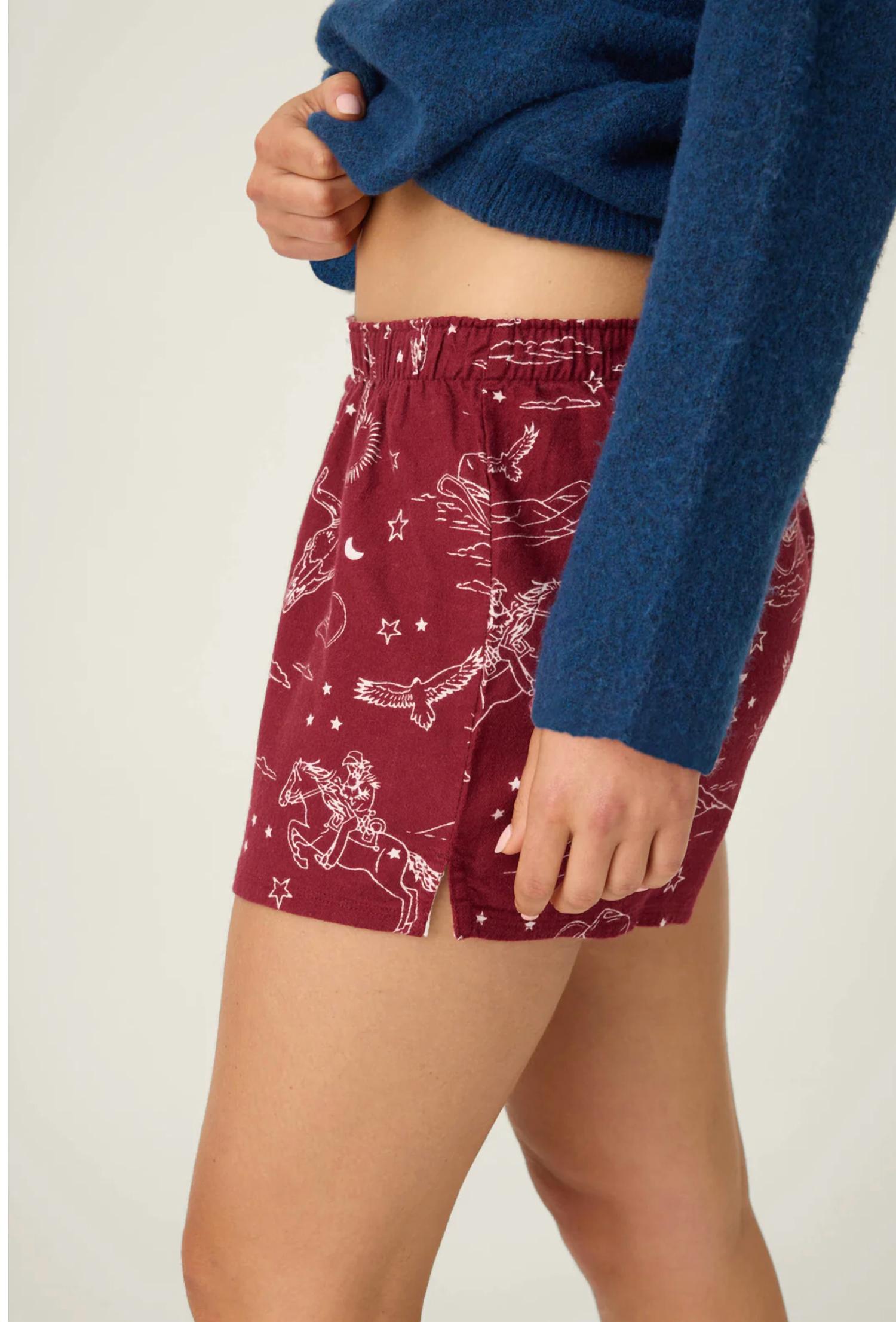 Pj Salvage - Hold Your Horses Flannel Short