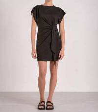Elan - Short Sleeve Side Tie Dress