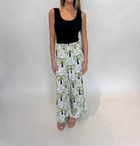 Romi The Brand Nassau Elastic Waist Pant in black - women's pants