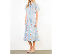Thml - Lobster Stripe Midi Dress