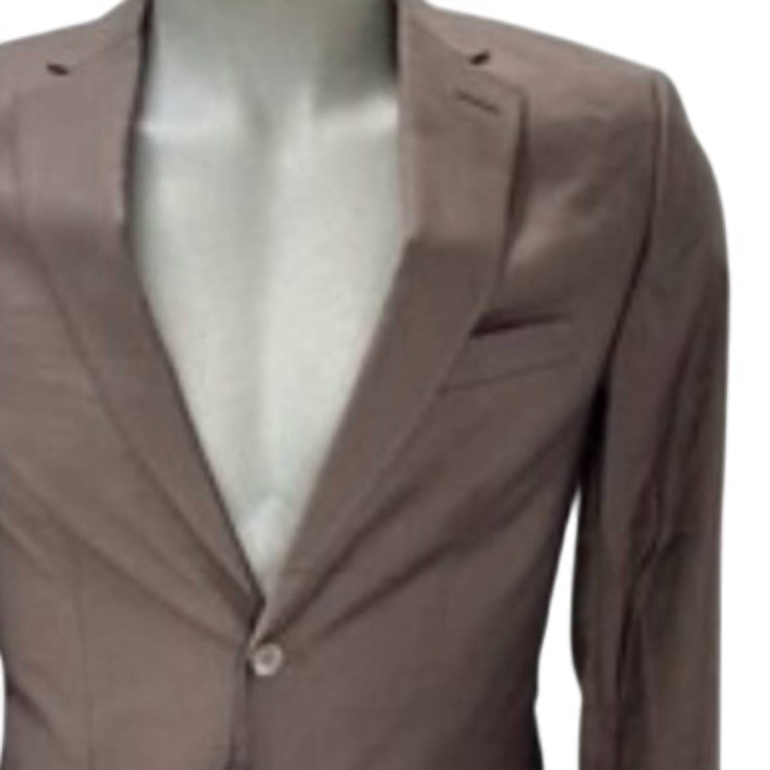 Couture 1910 Men's Single Breasted Blazer Suit in brown - men's jacket