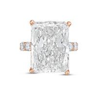 Diana M Jewels - Women's Radiant & Round Lab-Grown Diamond Fashion Ring (10.00 Ct) - Bold