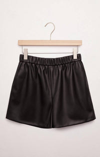 TIA FAUX LEATHER SHORT