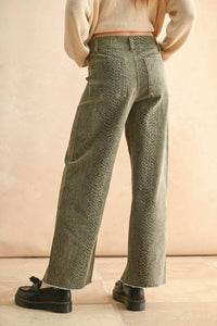 Miou Muse - Snake Print Pants