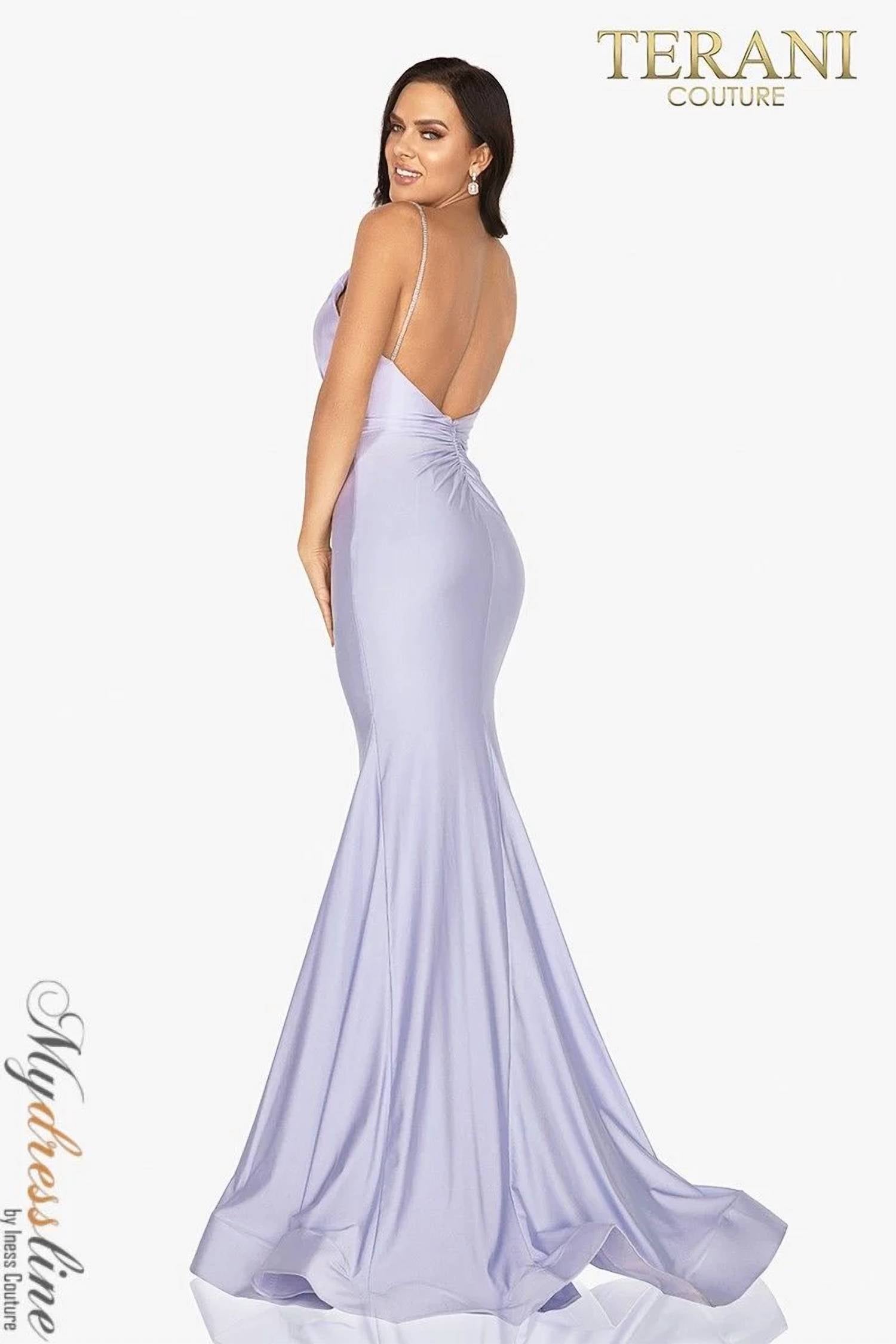 Terani Couture - Train Trails Mermaid Dress