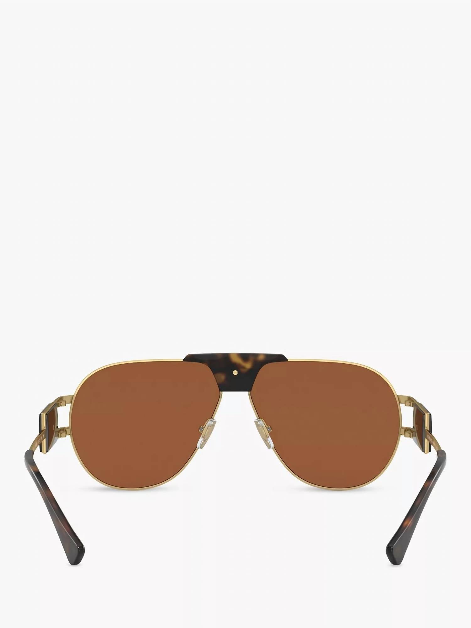 Versace - Unisex Ve2252 Aviator Sunglasses