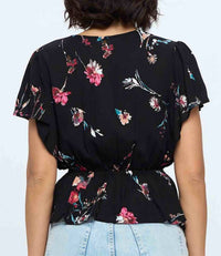 Ever B - Elaina Floral Blouse