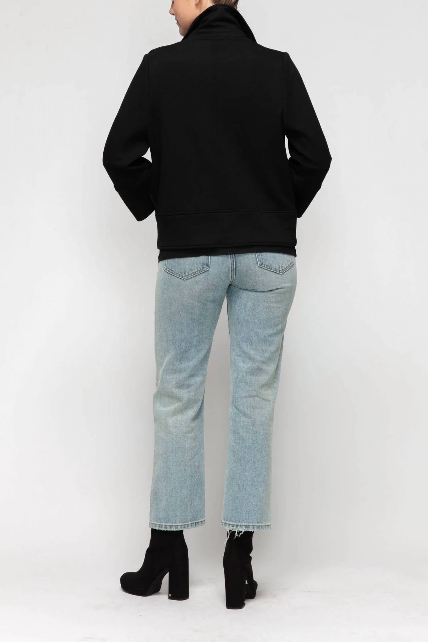 Ic Collection - Grommet Detail Polyurethane Jacket