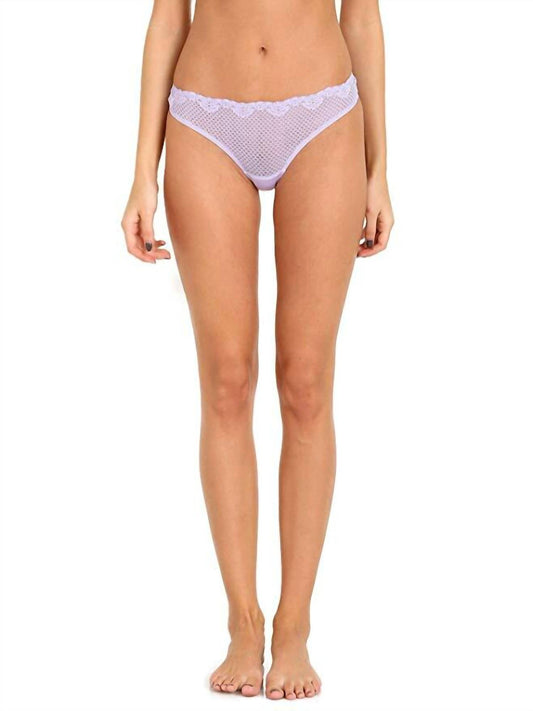 Duet Lace Low Rise Thong
