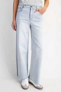 Cotierra - High Rise Wide Leg Denim Jeans
