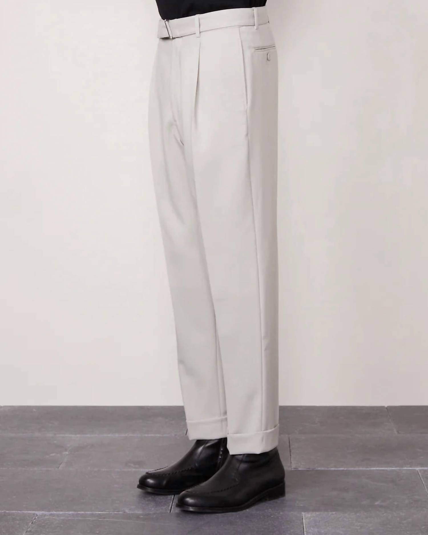 Officine Générale - Hugo Cropped One-Ply Pants
