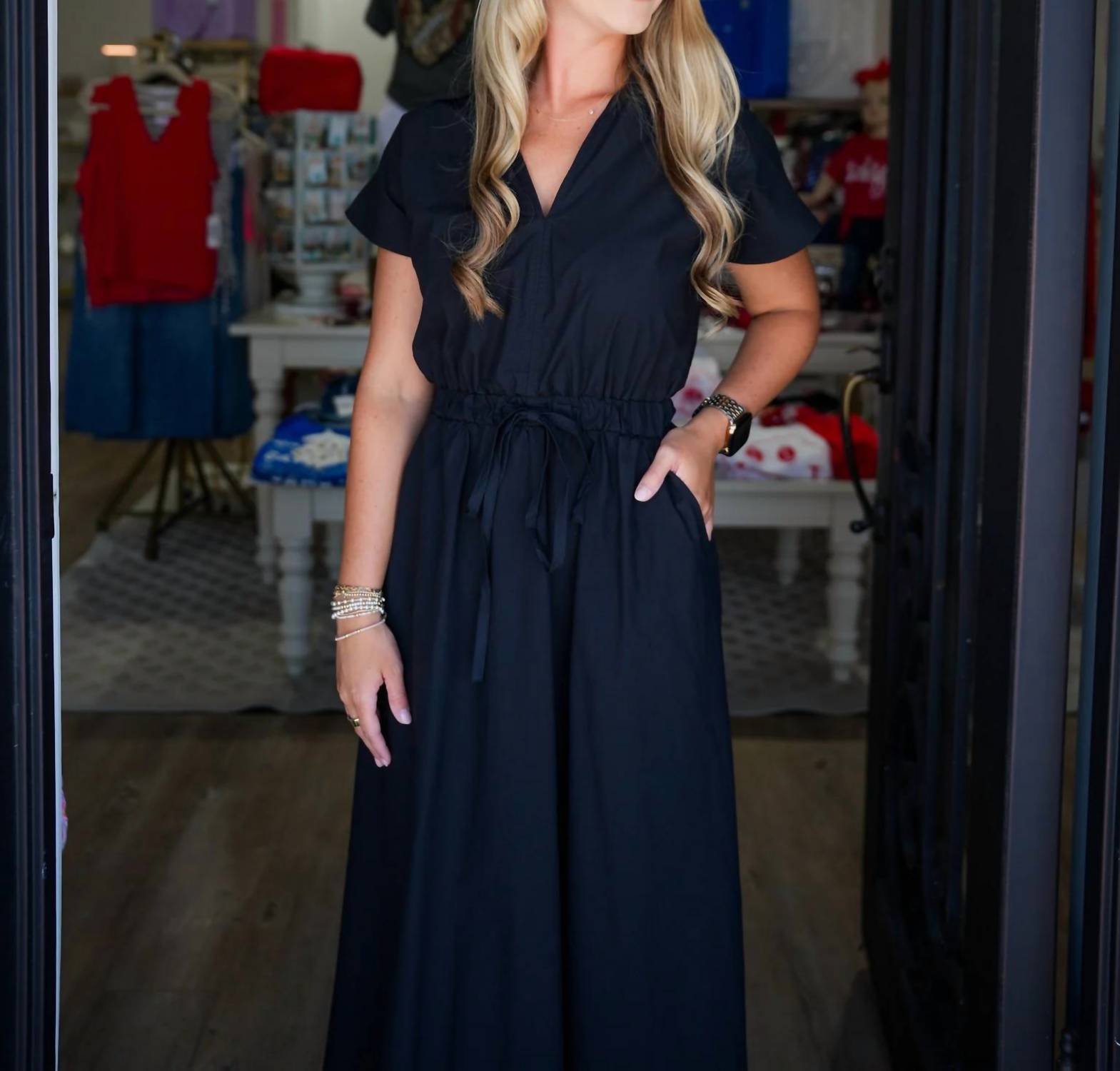 Pinch - Open Back Midi Dress