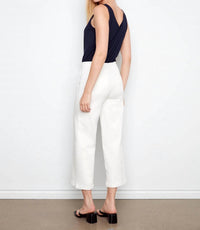 Charlie B - Scallop Edge Wide Leg Jeans