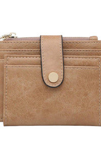Jen & Co. - Women's Sam Mini Snap Folding Wallet