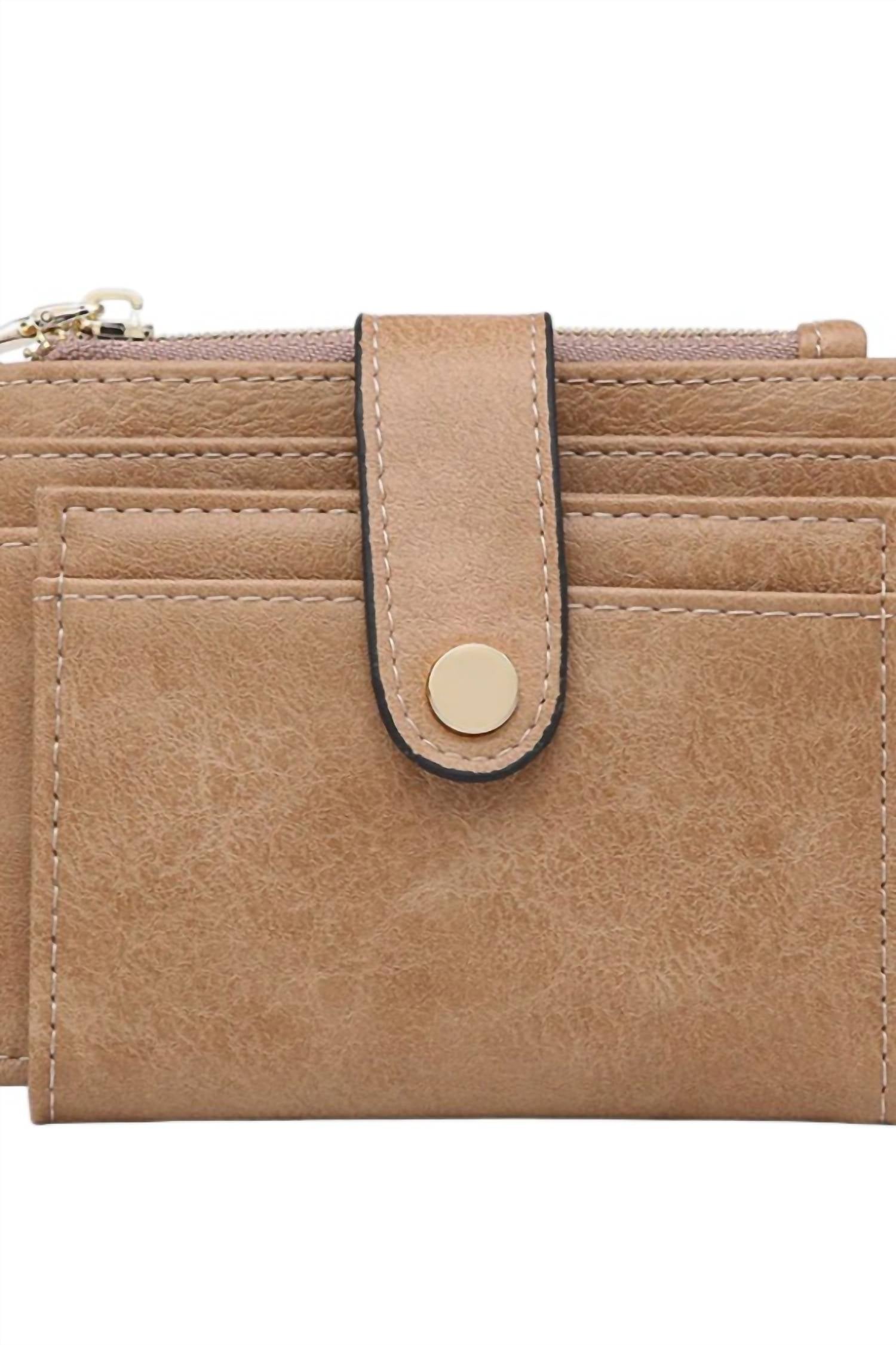 Jen & Co. - Women's Sam Mini Snap Folding Wallet