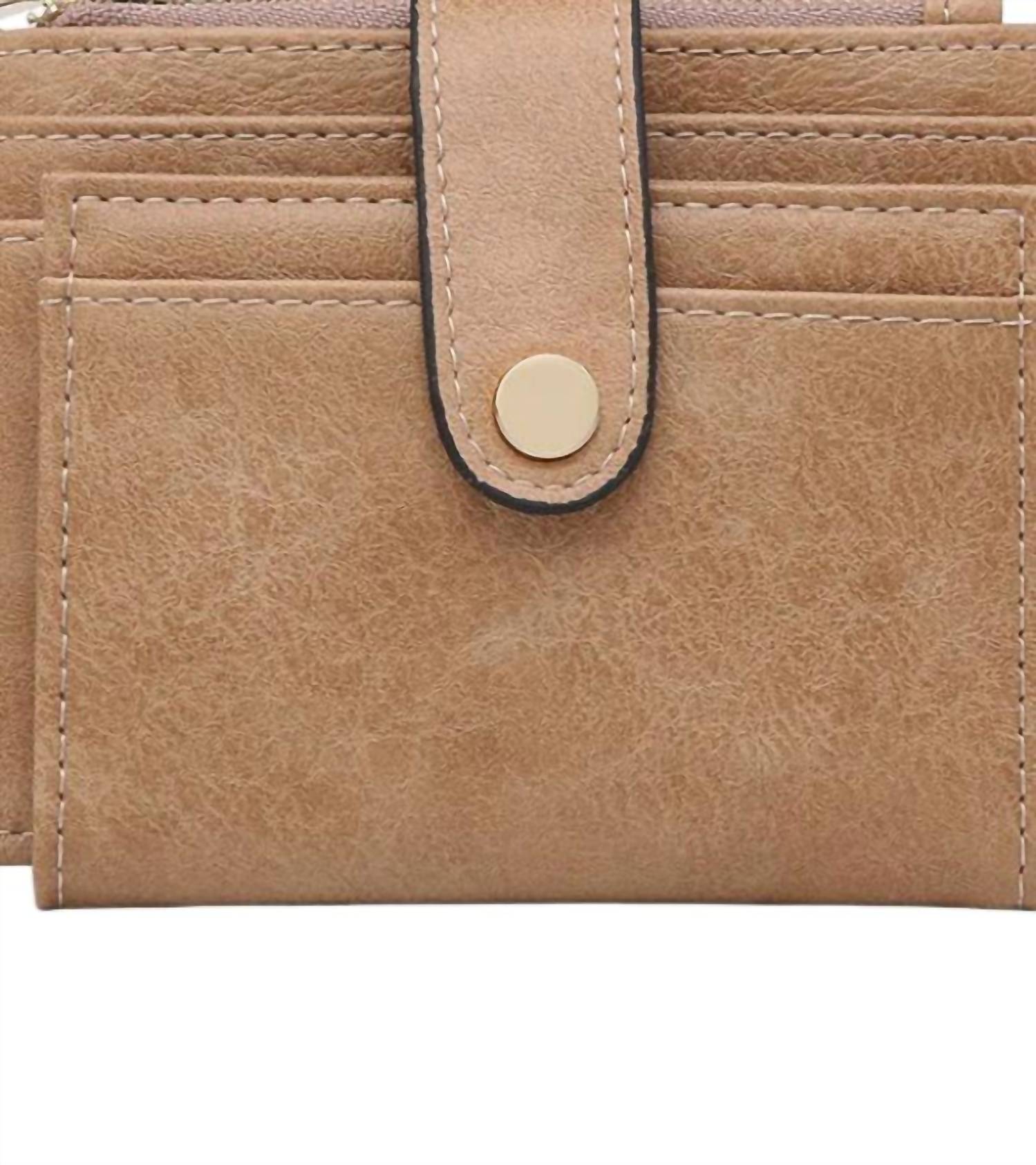 Jen & Co. - Women's Sam Mini Snap Folding Wallet