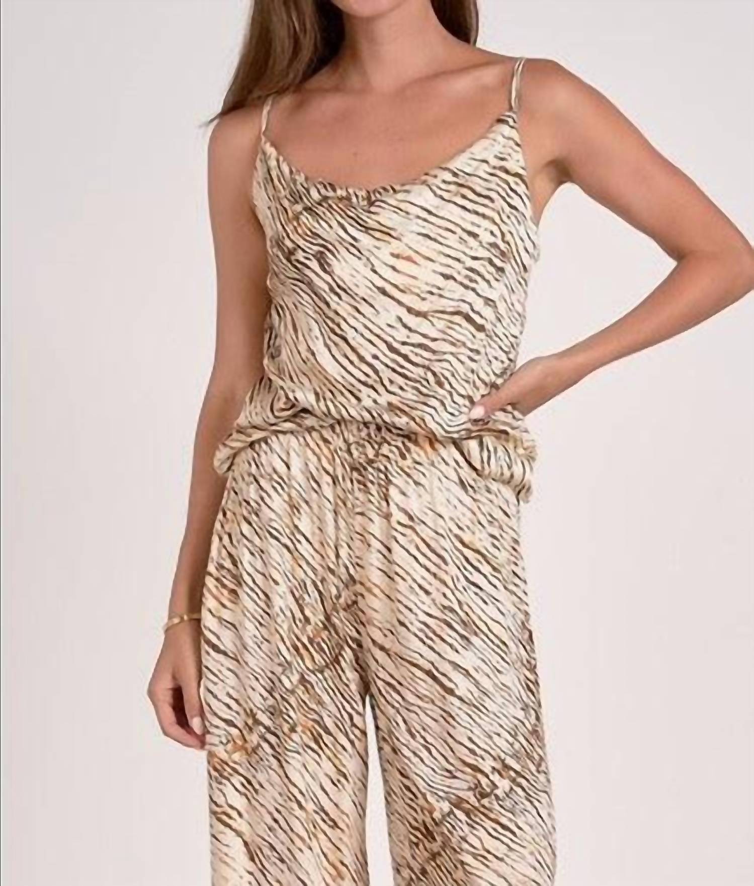 Elan - Sahara Silky Tank Top