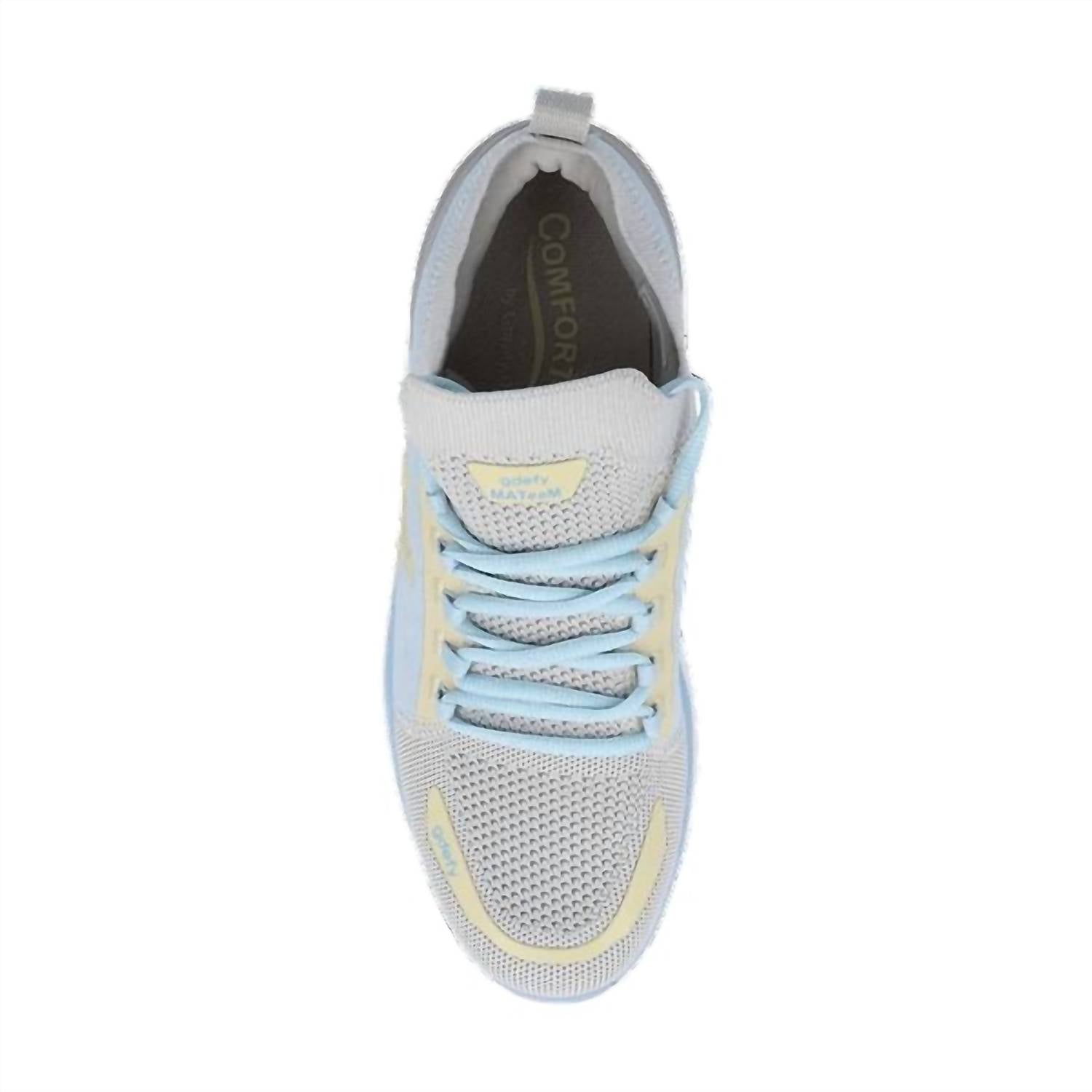 Gravity Defyer Women's Mateem Shoe in silver blue - women's shoe - view 4