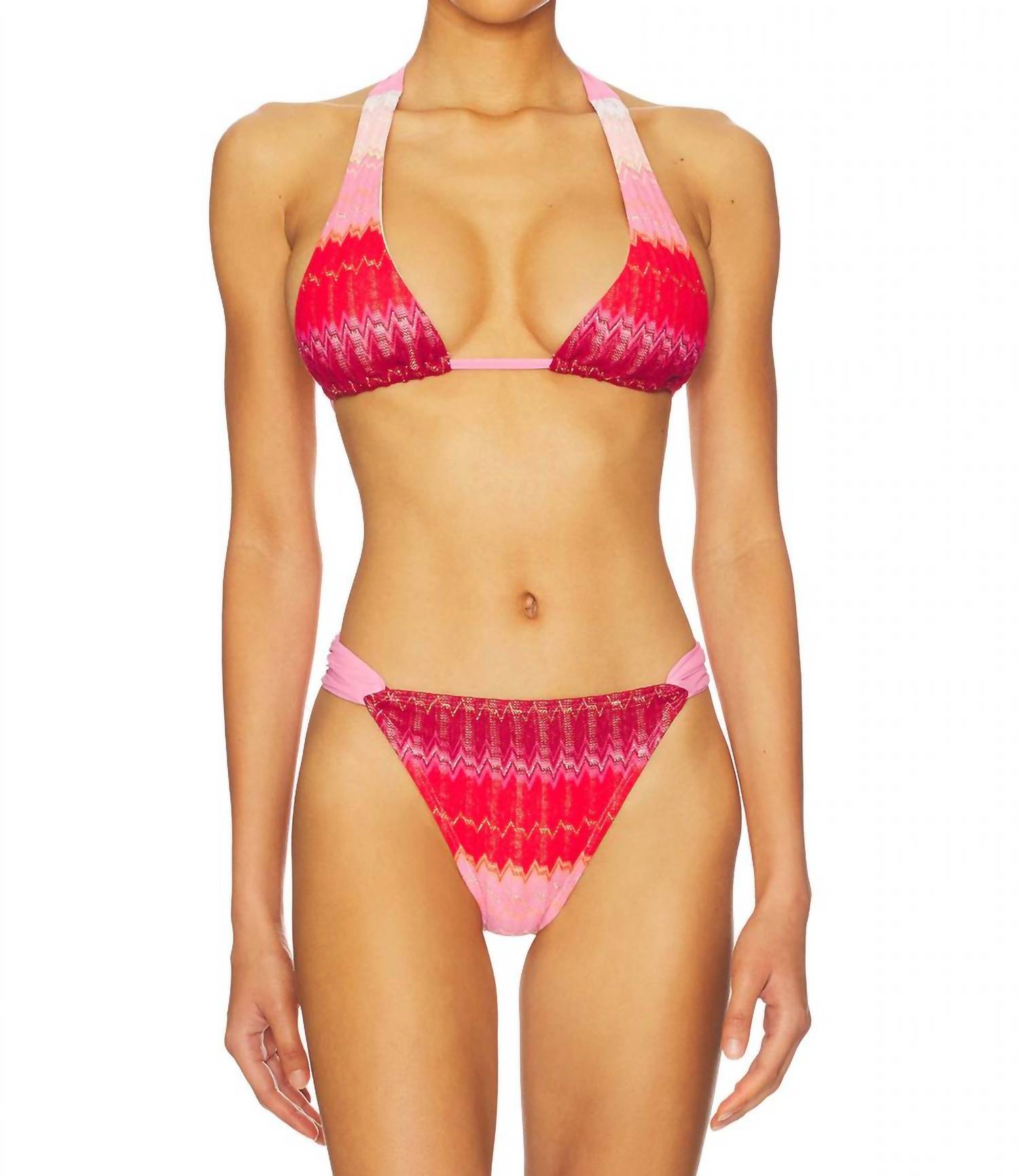 Pq Swim - Fanned Bottom & Eleanor Halter Top Set