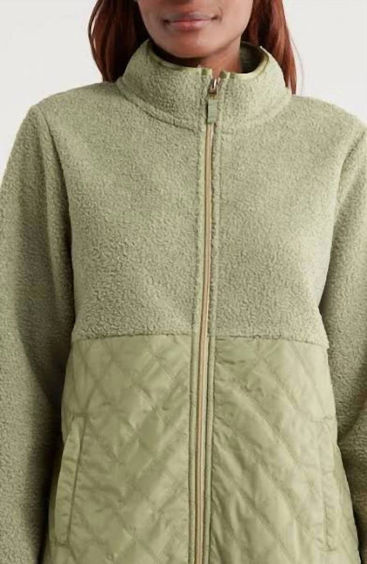 Tommy Bahama - Quilted Faux Sherpa Jacket