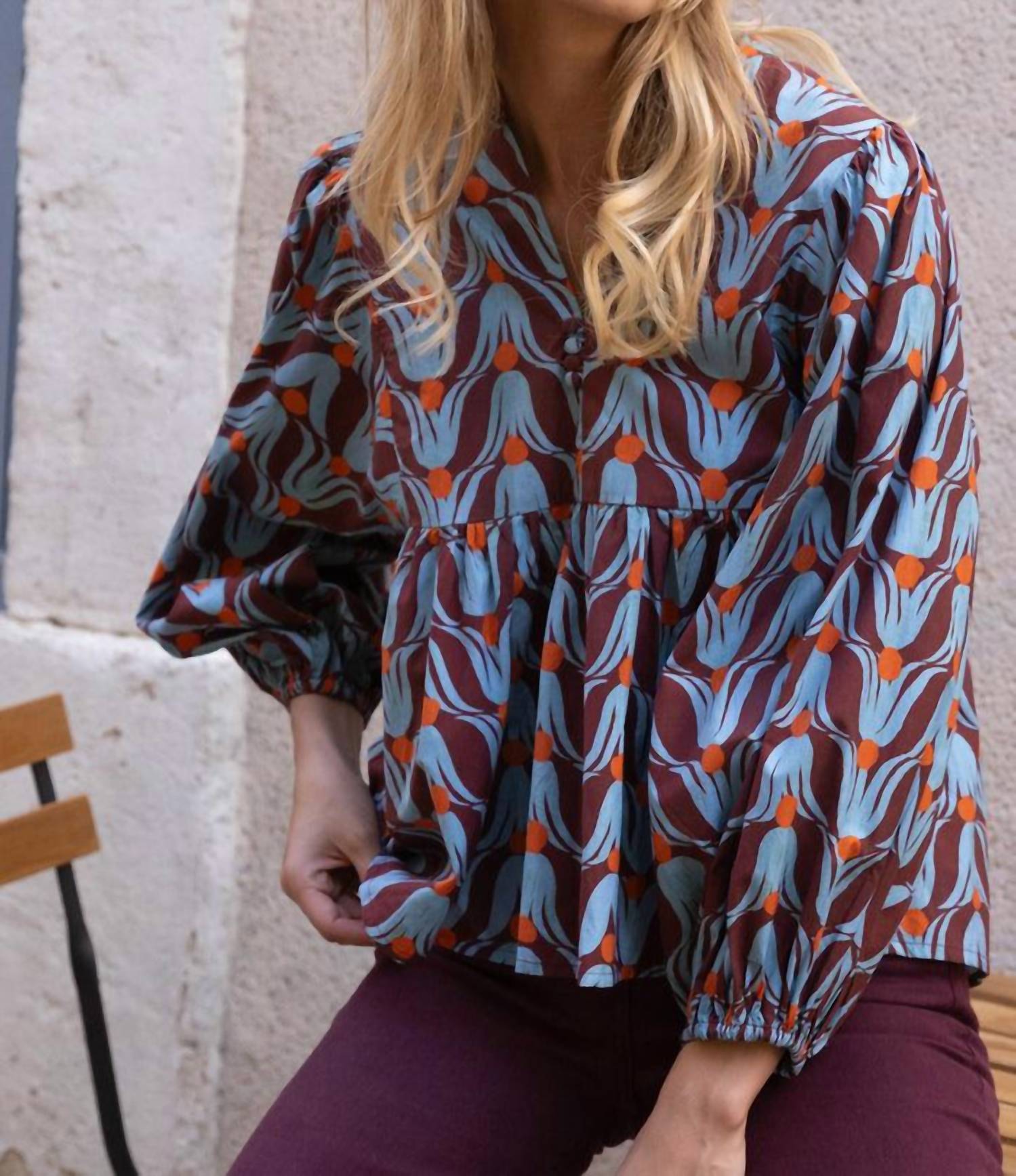 Oliphant - Mandarin Balloon Top