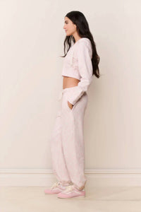 Loveshackfancy - Lillia Bow Print Sweatpant