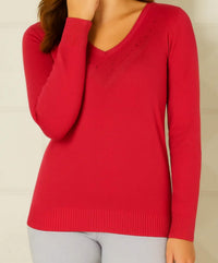 French Kyss - Braided V-Neck Top