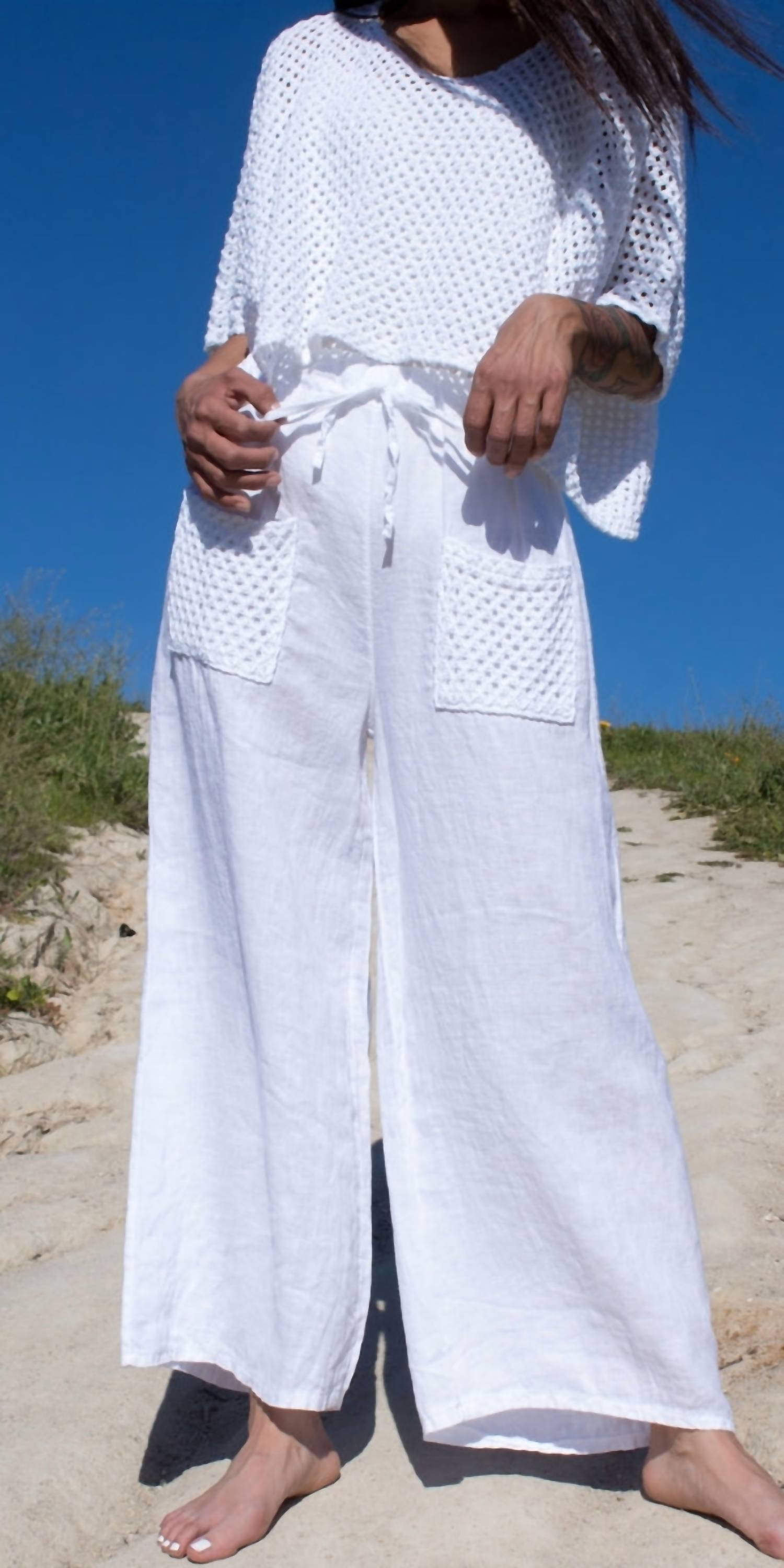 Gigi Moda - Primavera Linen Pant