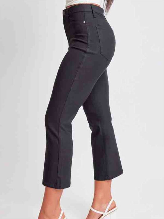 Ymi - Hyperstretch Cropped Kick Flare Pants