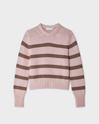 White + Warren - Organic Cotton Striped Sweater