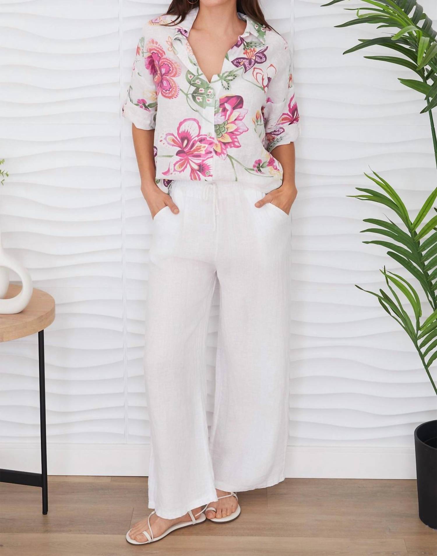 Milio Milano - Tropical Linen Shirt