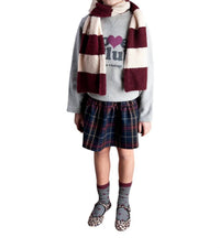 Tocoto Vintage - Mini Checked Skirt