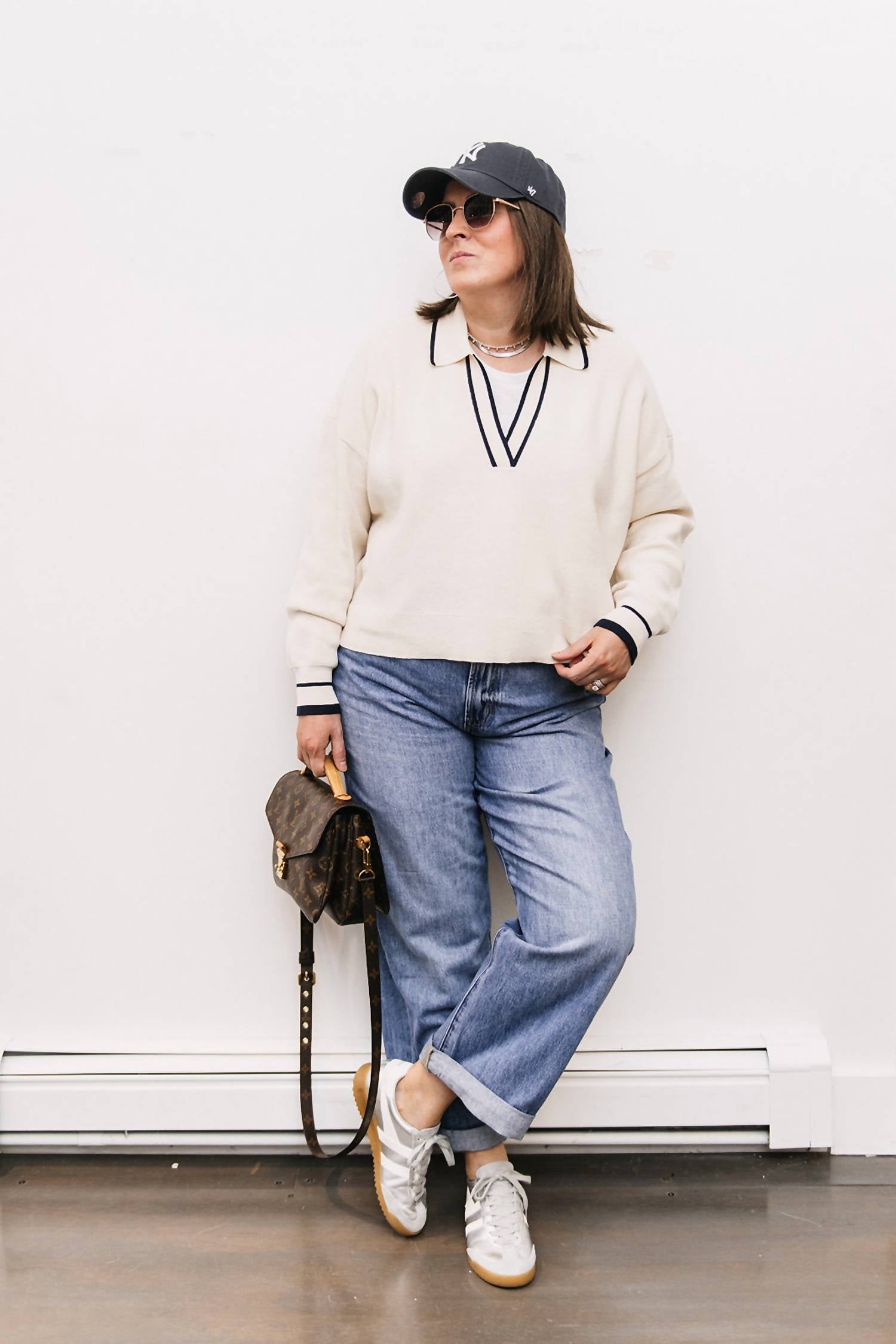 Gentle Fawn - Boxy Polo Sweater