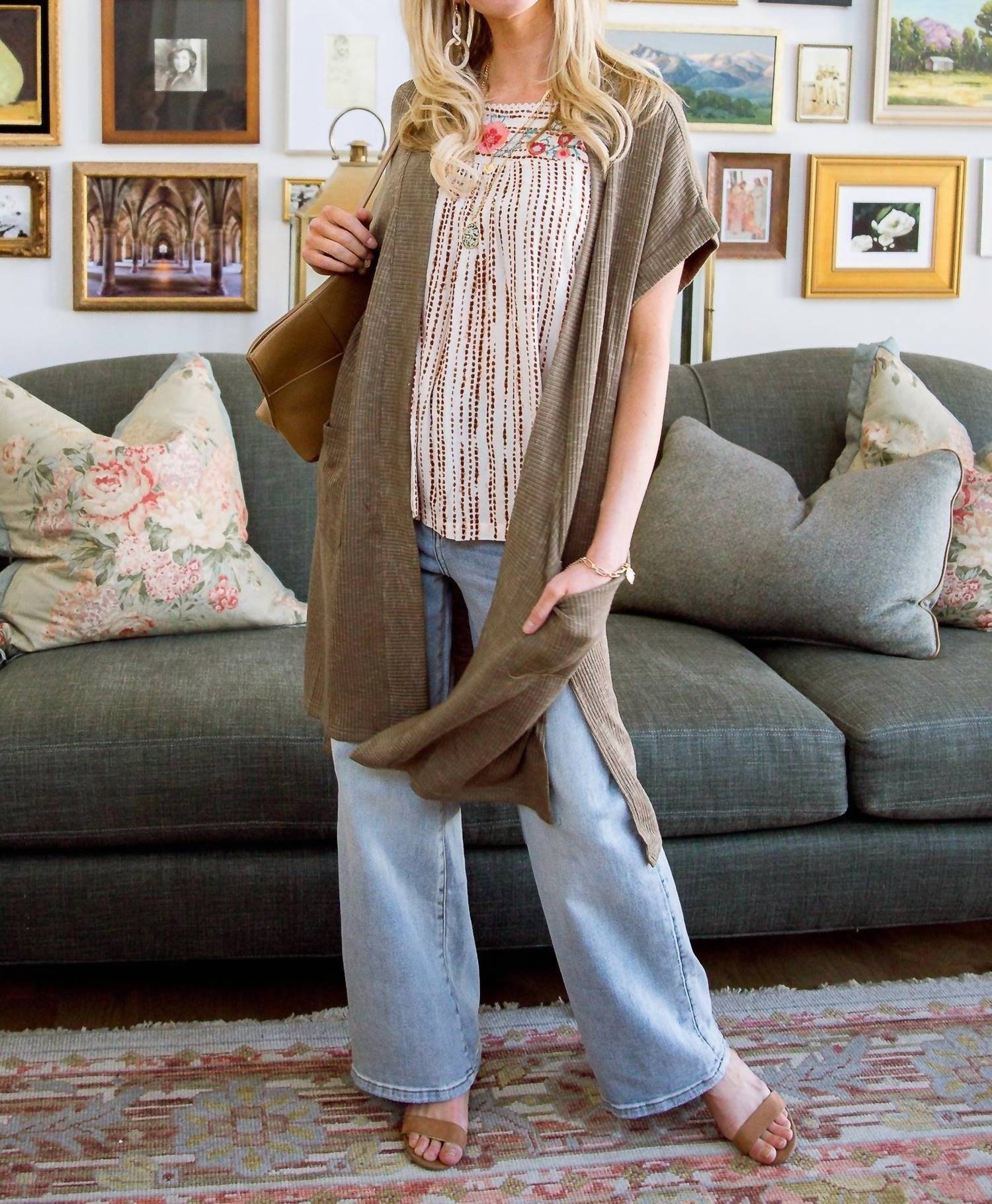 Jodifl - Light Breeze Short Sleeve Cardigan