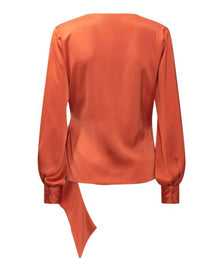 Karmamia INES BLOUSE in semi rich sunset - women's blouse - alternate view