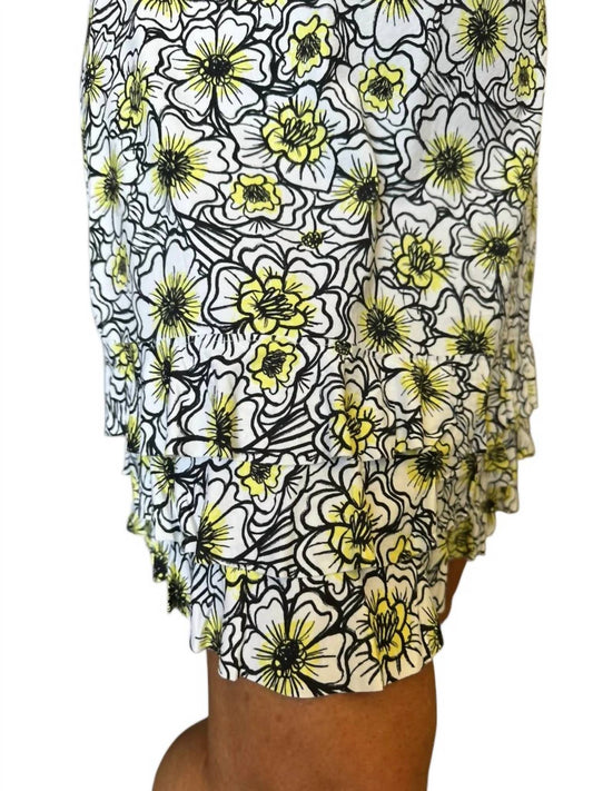 Lulu-B - Sunshine Ruffle Sleeveless Dress