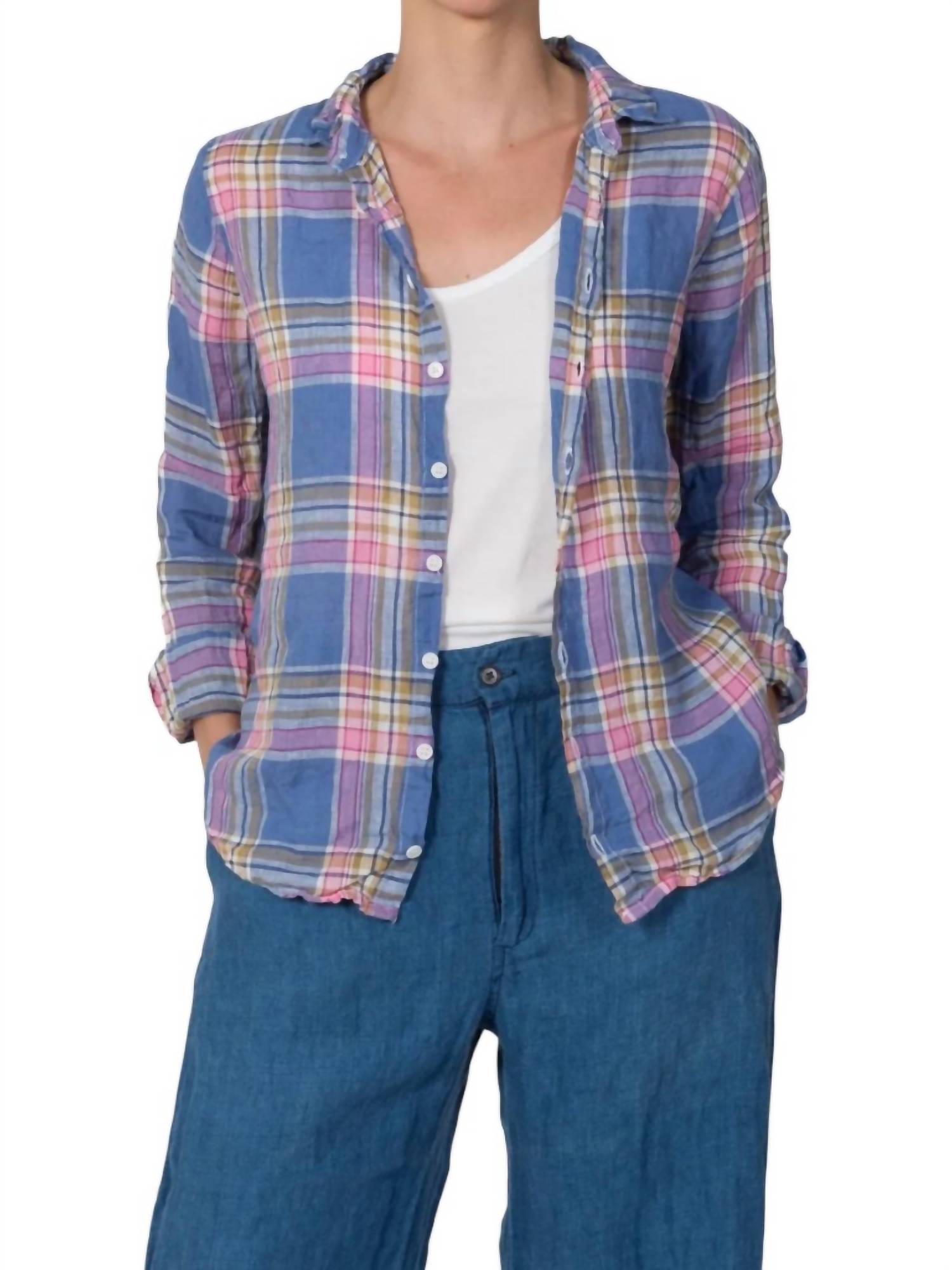 Cp Shades - Romy Plaid Linen Shirt