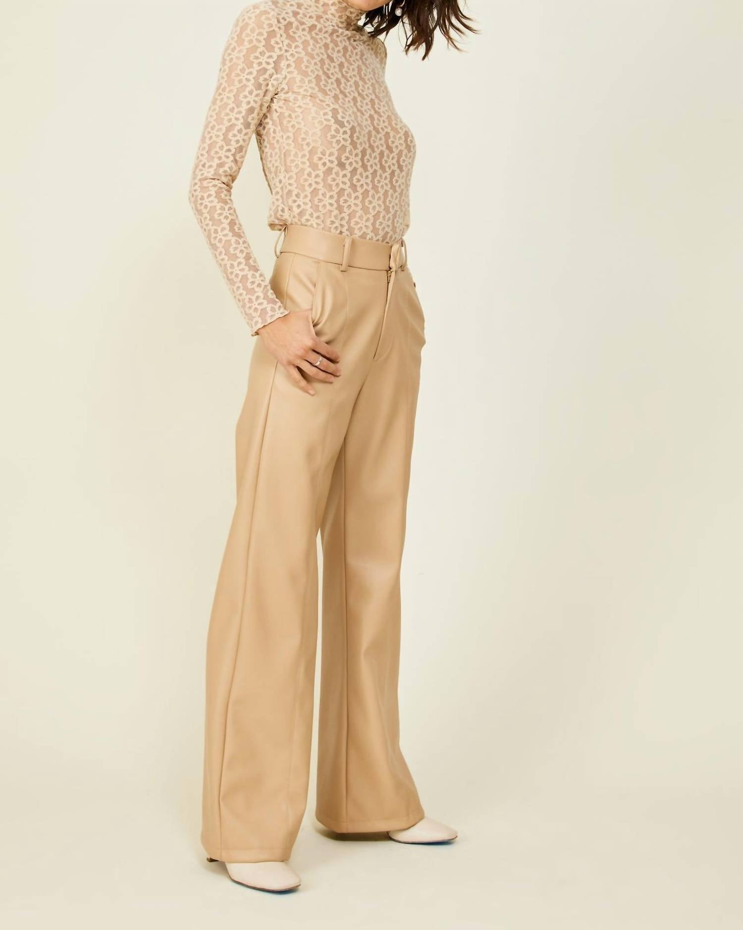 Line And Dot - Carmela Leather Pants